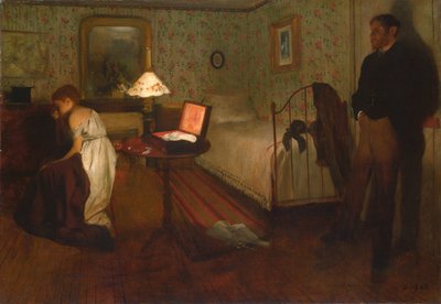 Interior by Edgar Degas